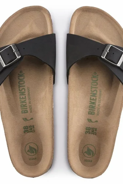 Veganské žabky Birkenstock Madrid W černé