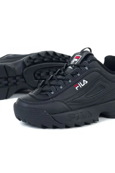 Nazouvací sportovní boty Fila Disruptor Low W černé pro ženy