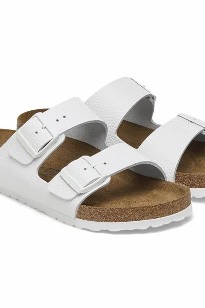 Žabky Birkenstock Arizona BF W - bílé - Birko-Flor®