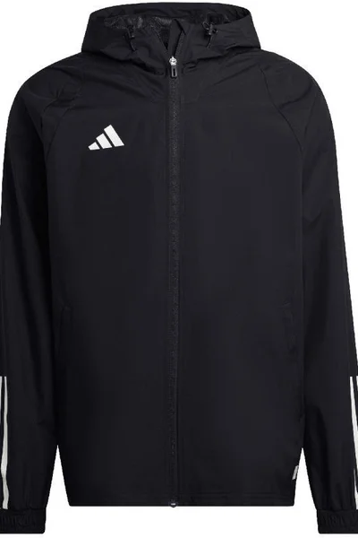 Adidas Tiro pánská all-weather mikina s kapucí