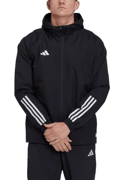 Adidas Tiro pánská all-weather mikina s kapucí