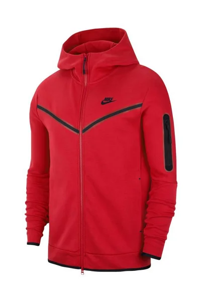 Pánská černá mikina Nike Tech Fleece s kapucí