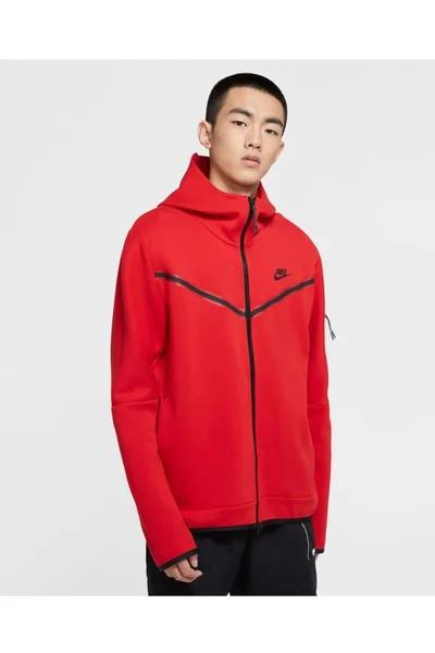 Pánská černá mikina Nike Tech Fleece s kapucí