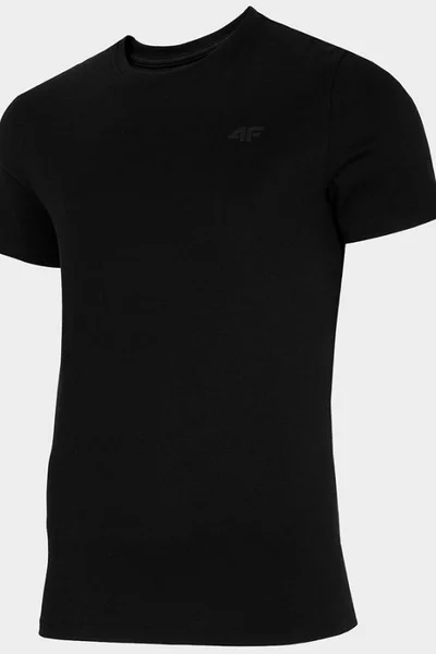 Černé pánské tričko 4F M H4L22-TSM352 20S