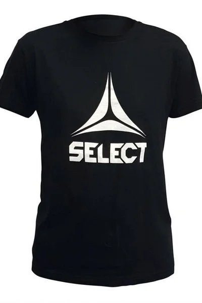 Dětské Unisex Tričko Select - Černé s Krátkým Rukávem
