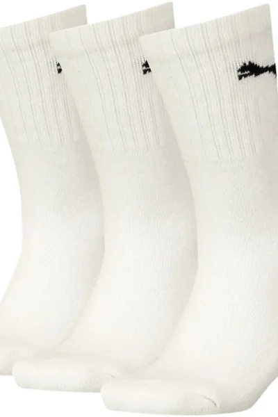 Junior Sport Ponožky Puma 3 páry bílé