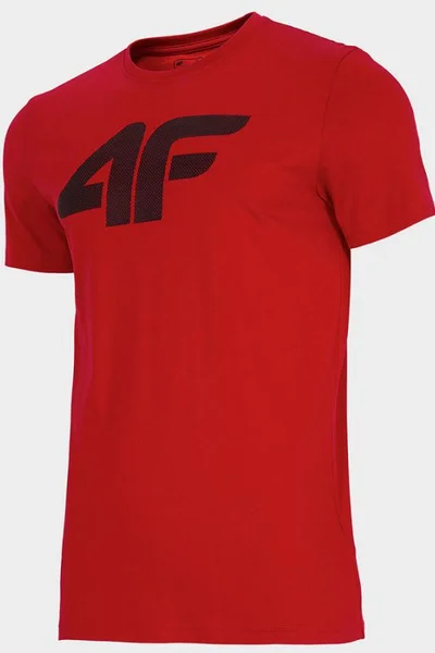 Klasické tričko s logem 4F pro pohodlné nošení
