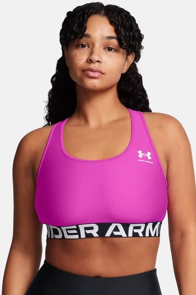 Under Armour Dámská Sportovní Podprsenka HeatGear® Růžová