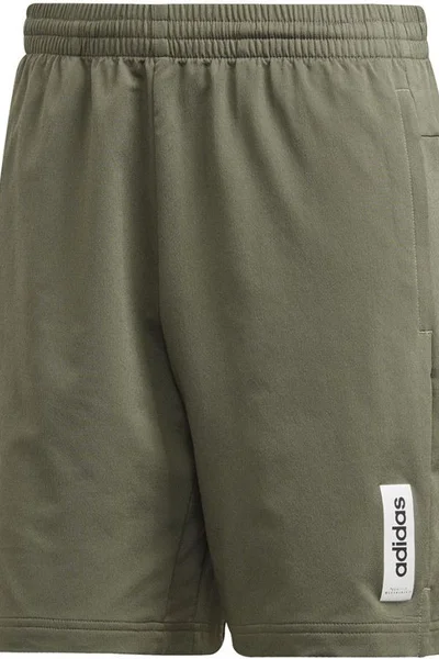 Adidas Brilliant Basics pánské šortky khaki Climalite