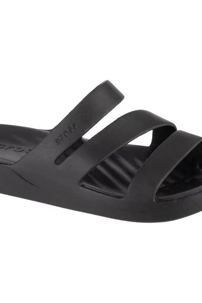 Crocs Dámské Strappy Žabky LiteRide Černé