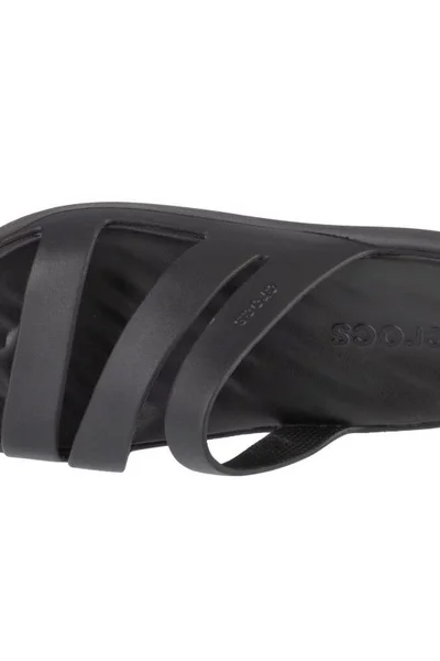 Crocs Dámské Strappy Žabky LiteRide Černé