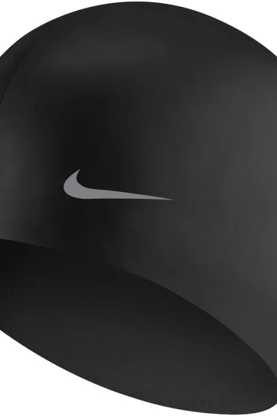 Junior Plavecká čepice Nike Solid Black
