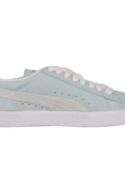 Modré sportovní boty Puma Suede pro ženy