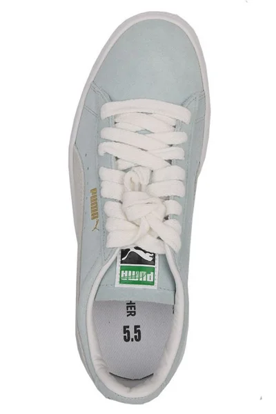 Modré sportovní boty Puma Suede pro ženy