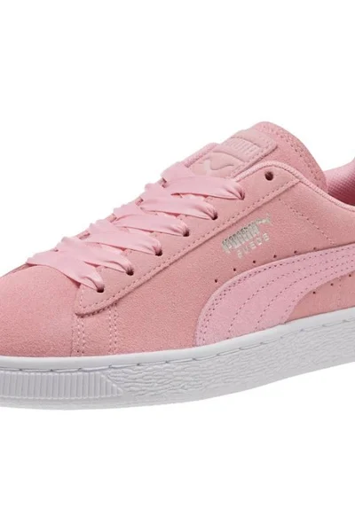 Dámská volnočasová růžová obuv Suede Galaxy  Puma