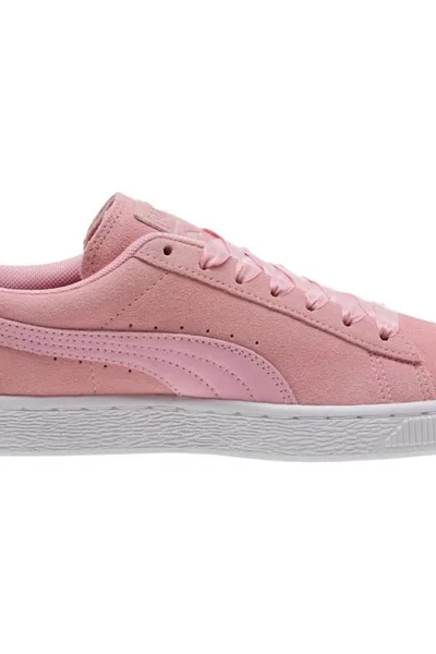 Dámská volnočasová růžová obuv Suede Galaxy  Puma