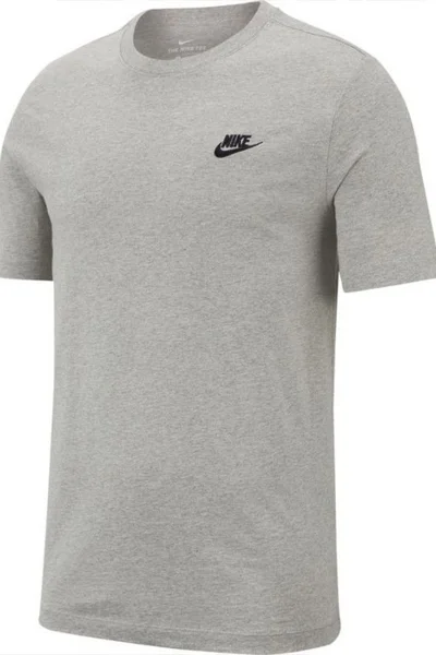 Tričko Nike Sportswear M pro Muže - Šedé - Bavlna