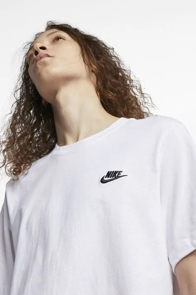 Nike Sportswear Klubové Tričko Bílé