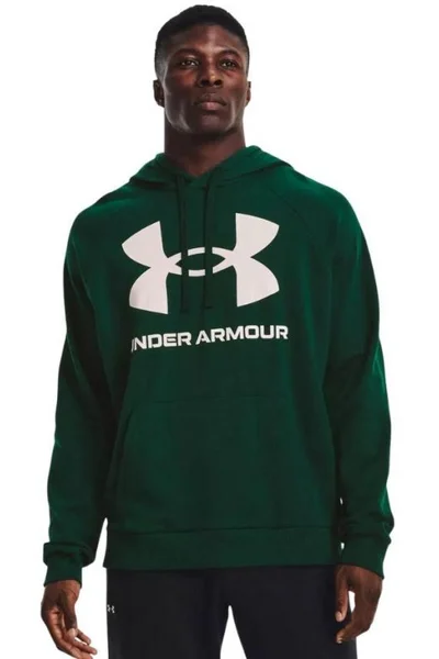 Pánská mikina s velkým logem pro každodenní nošení - Under Armour