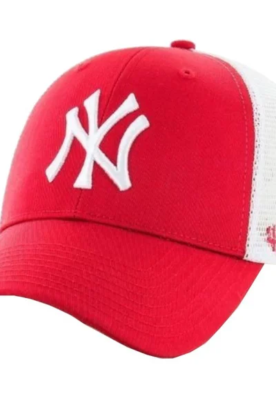 Baseballová kšiltovka NY Yankees červená/bílá 47 Brand