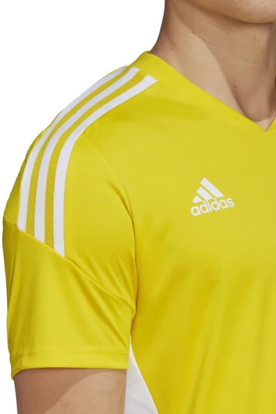 Žluté pánské tričko Adidas Condivo 22 M HD2267