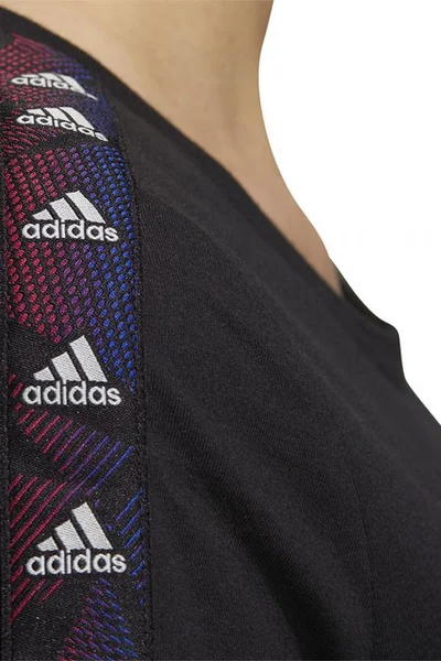 Černé dámské adidas tričko pro aktivní životní styl