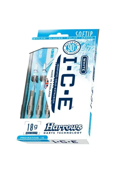 Hrací šipky Harrows Ice 90% Softip HS-TNK-000013125