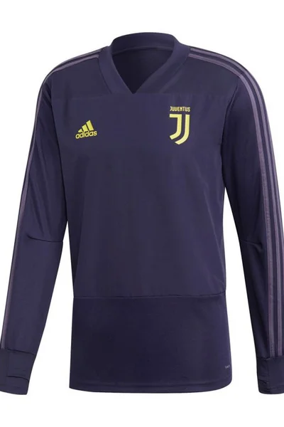 Fialová pánská fotbalová mikina Adidas Juventus Turín