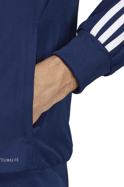 Modré fotbalové tričko Adidas Tiro 19 PRE JKT M DT5267