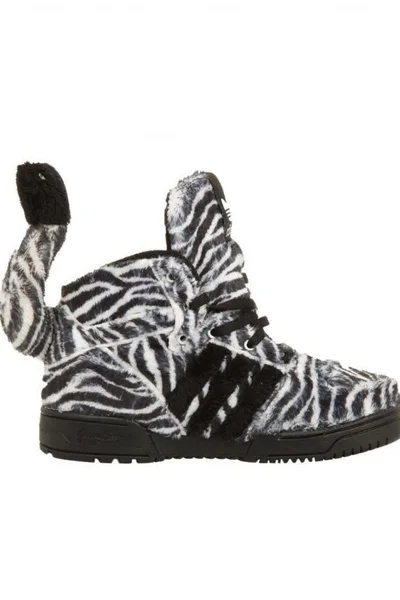 Adidas Originals Jeremy Scott dětské boty Zebra