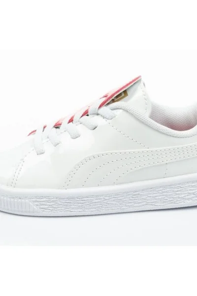 Dětské sportovní boty Puma Basket Crush Patent Baby Jr 369676 01