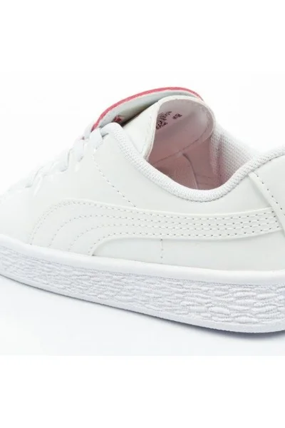 Dětské sportovní boty Puma Basket Crush Patent Baby Jr 369676 01