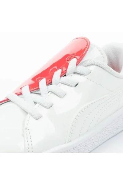 Dětské sportovní boty Puma Basket Crush Patent Baby Jr 369676 01