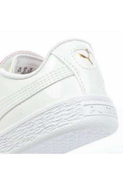 Dětské sportovní boty Puma Basket Crush Patent Baby Jr 369676 01