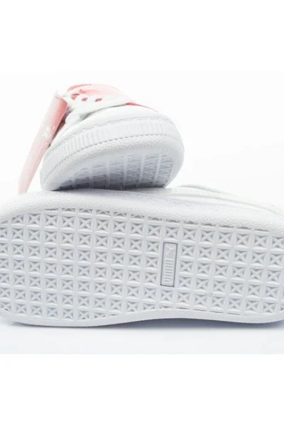 Dětské sportovní boty Puma Basket Crush Patent Baby Jr 369676 01