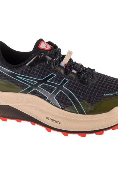 Černé pánské běžecké boty do terénu Asics Trabuco Max