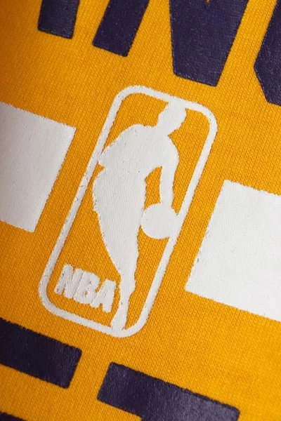 Adidas Lakers Funkční Tričko NBA Classic žluté/fialové/bílé