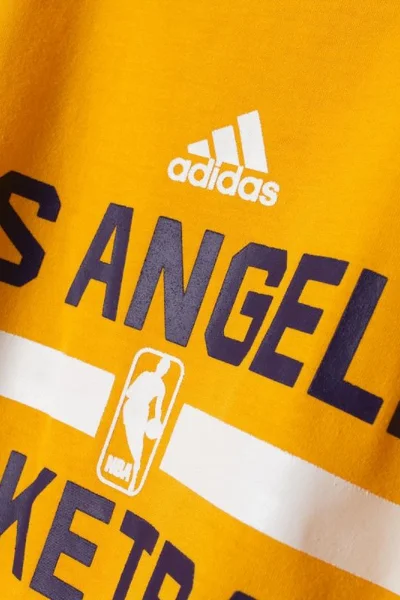 Adidas Lakers Funkční Tričko NBA Classic žluté/fialové/bílé