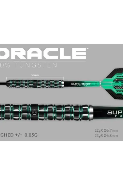 Hrací šipky Oracle 90% Steeltip Darts HS-TNK-000013375