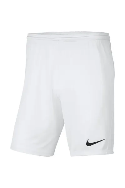Bílé pánské šortky Nike Dry Park III NB K M BV6855 100