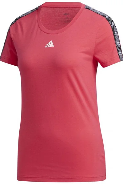 Adidas Essentials Dámské Tričko Pink S Krátkým Rukávem