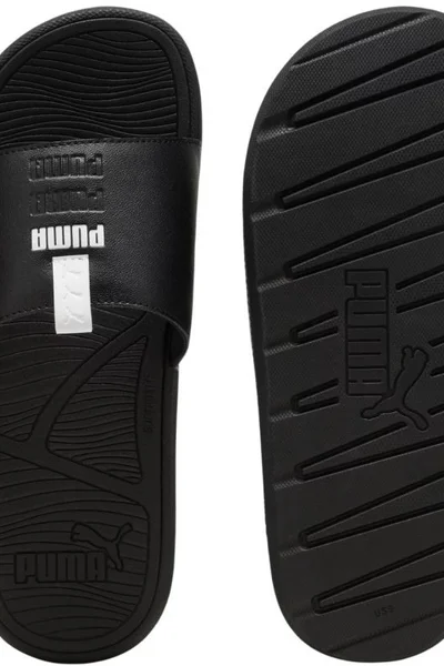 Puma Cool Cat - Pánské černé žabky se speciálními drážkami