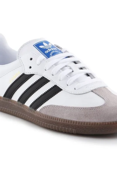 Adidas Samba OG - lifestylové boty z bílé kůže