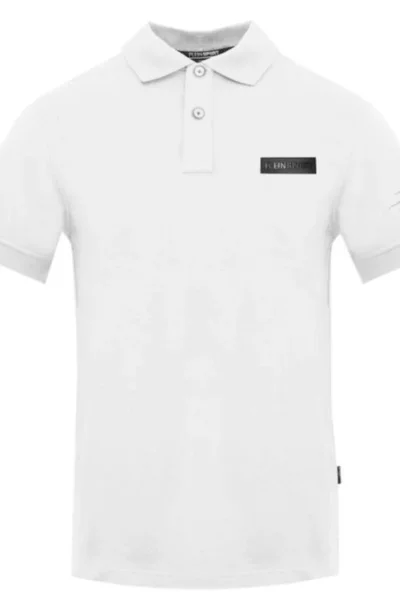 Tričko Inny Plein Sport Slim Fit Polo bílé