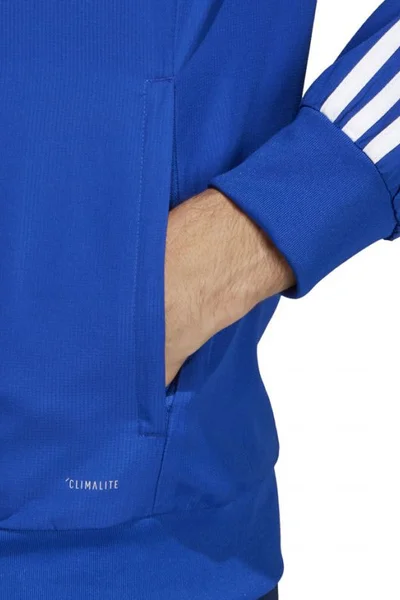 Fotbalová modrá pánská mikina Adidas Tiro 19 PRE JKT M DT5266 pánské