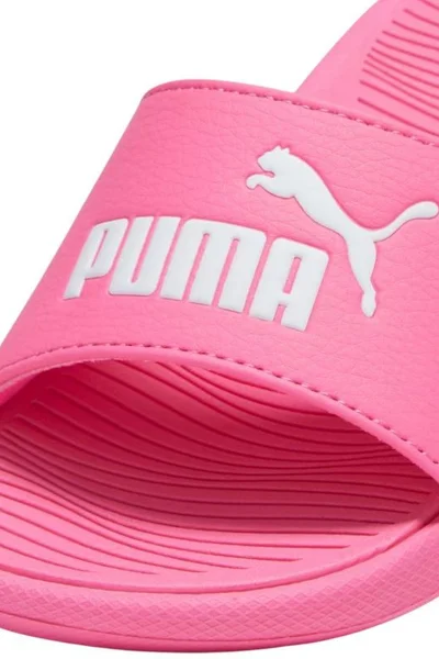 Puma Cool Cat Jr Dětské Žabky Růžové