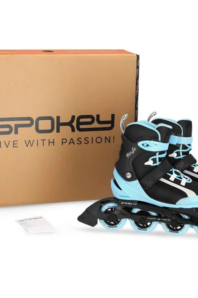 Spokey Dámské fitness inline brusle MrsFIT M černo-modré