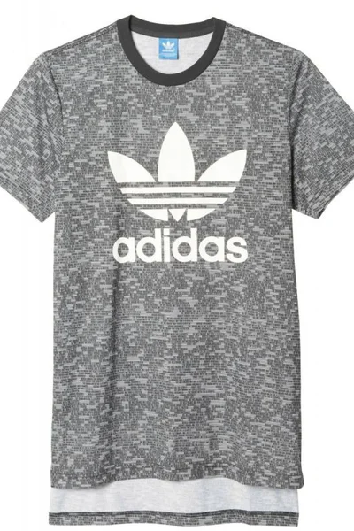 Adidas Originals pánské tričko Essentials s potiskem šedé M