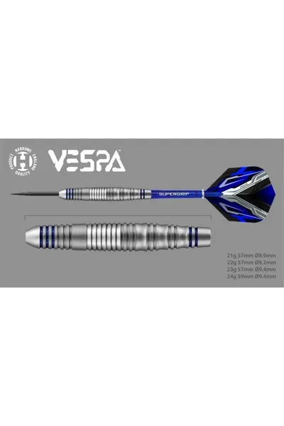 Mosazné hrací šipky Harrows Vespa Brass Steeltip HS-TNK-000013889