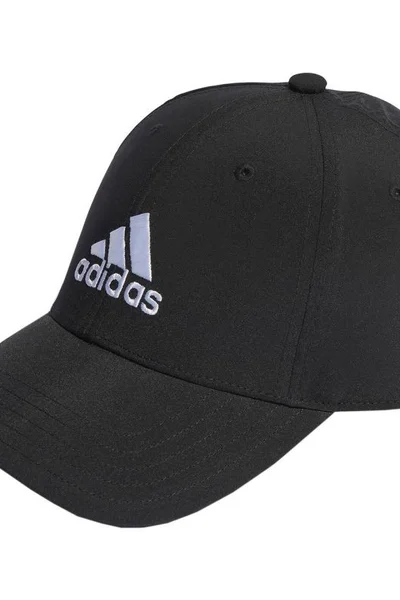 Adidas Černá Lehká Baseballová Čepice s Vyšívaným Logem